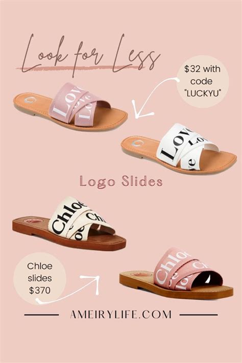 chloe slides dupe|chloe style sandals.